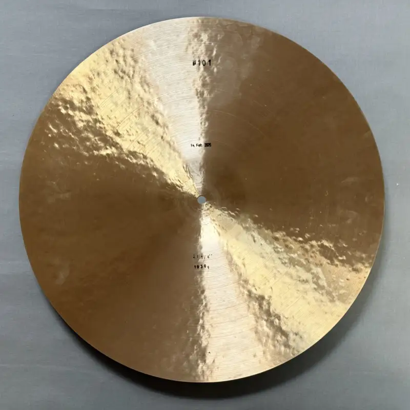 21¼" Crash Ride №101 – bottom view