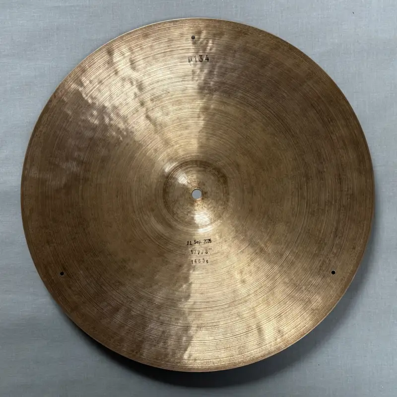 17⅞" Crash Ride №134 – bottom view