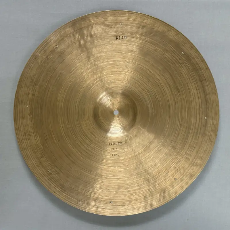 20" Crash Ride №140 – bottom view