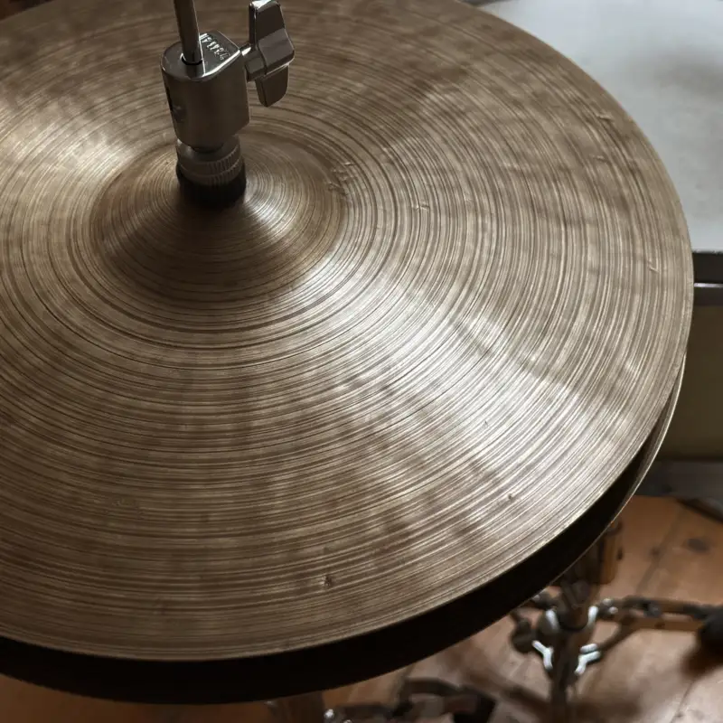 13¾" Hi-Hats №141 – studio view