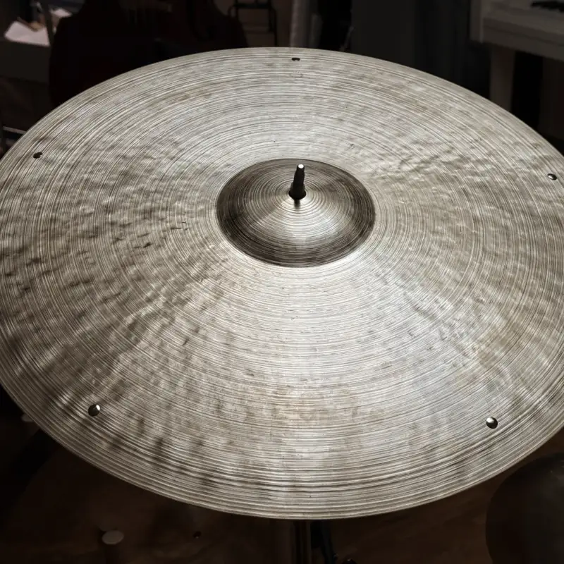 20" Crash Ride №143 – studio view